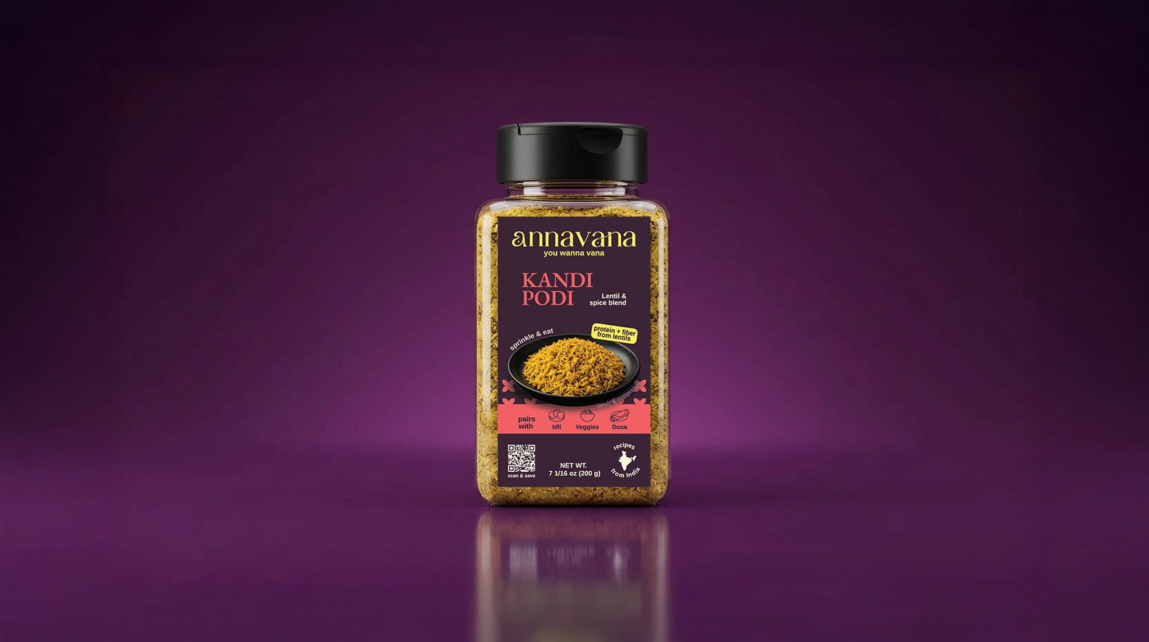 annavana kandi podi bottle